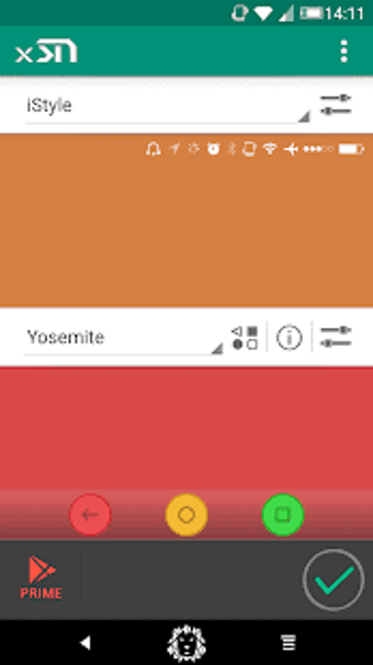 Image 2 for Xstana : Statusbars & Nav…