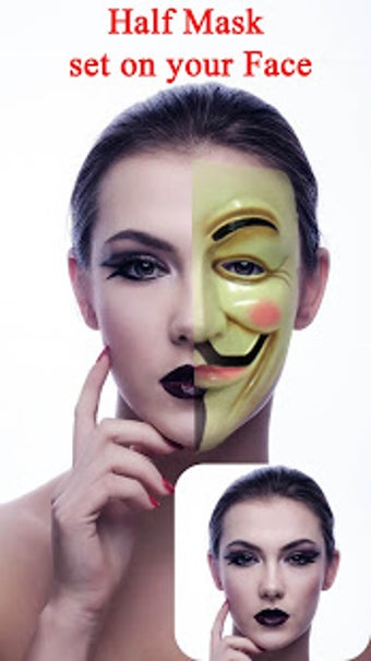 Image 0 for Half Anonymous Mask on Fa…
