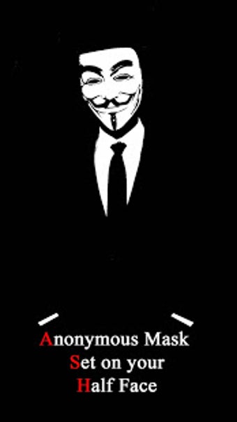 Image 1 for Half Anonymous Mask on Fa…