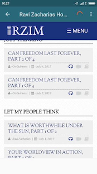 Image 2 for Ravi Zacharias Daily Podc…