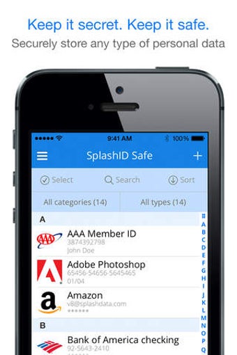 Image 0 for SplashID Safe Password Ma…