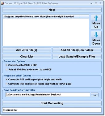 Imagen 0 para Convert Multiple JPG File…