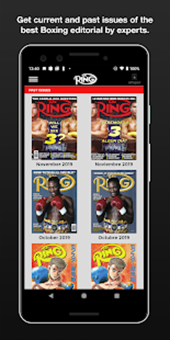 Imagen 3 para Ring Magazine