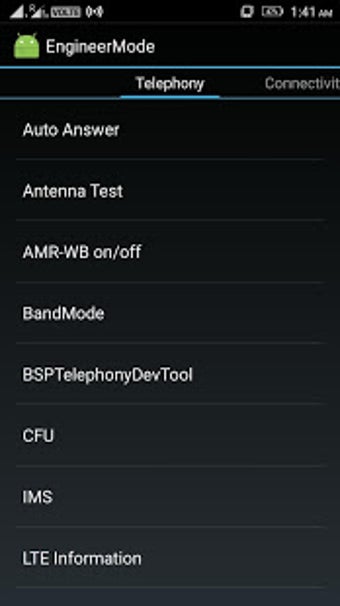 Image 1 for mtk engineer mode