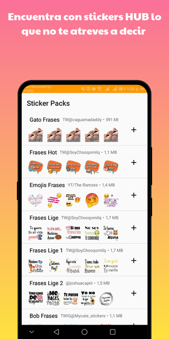 Image 0 for Sticker HUB - WAStickers …