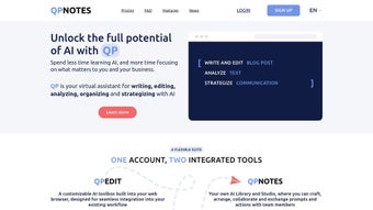 Image 0 for QPNnotes