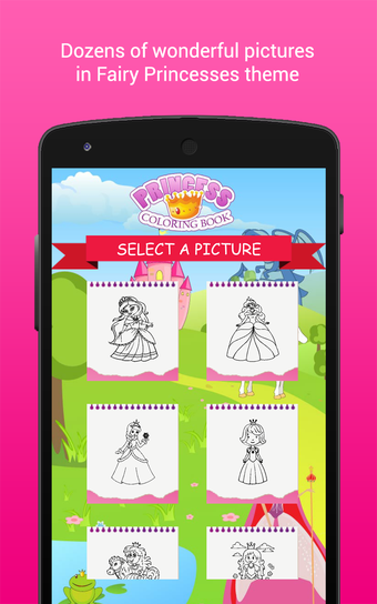 Imagen 0 para Princess Coloring Book Gi…