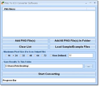 Imagen 0 para PNG To ICO Converter Soft…
