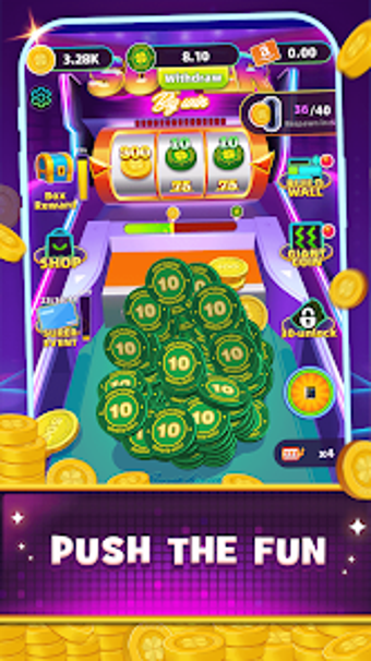 Image 0 for Neon Pusher: Coin World