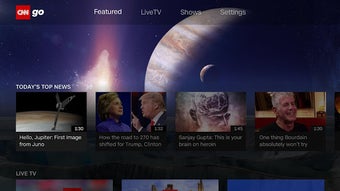 Image 1 for CNNgo for Android TV