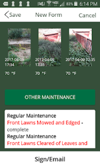 Image 1 for Landscape Maintenance App