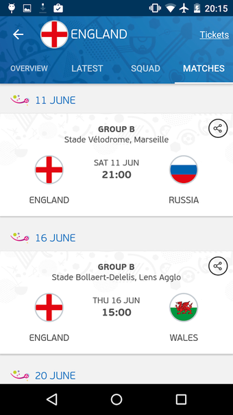 Imagen 1 para UEFA EURO 2016 Official A…