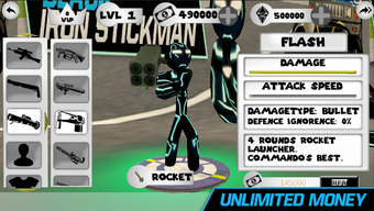 Image 2 for Black Iron Stickman Rope …