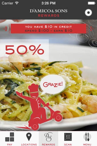 Image 0 for D'Amico & Sons Rewards