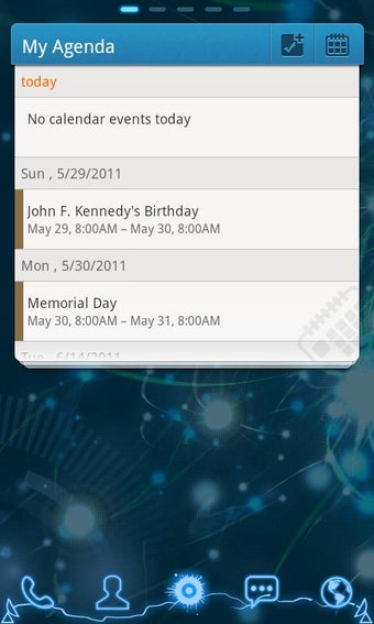 Image 1 for GO Calendar Widget