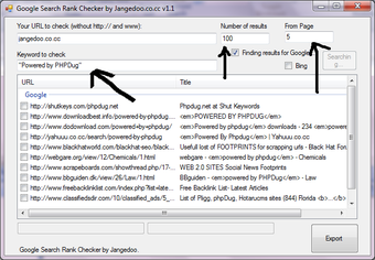 Image 0 for Google Search Rank Checke…