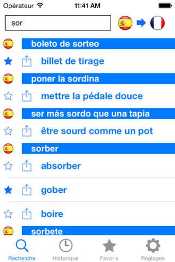 Imagen 0 para Offline French Spanish Di…