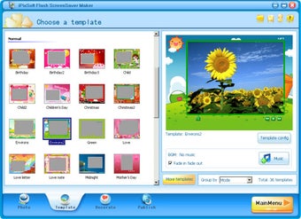 Imagen 0 para Flash ScreenSaver Maker