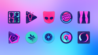 Image 1 for Unicorn Dark - Icon Pack