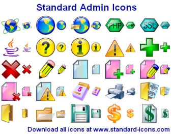 Image 0 for Standard Admin Icons