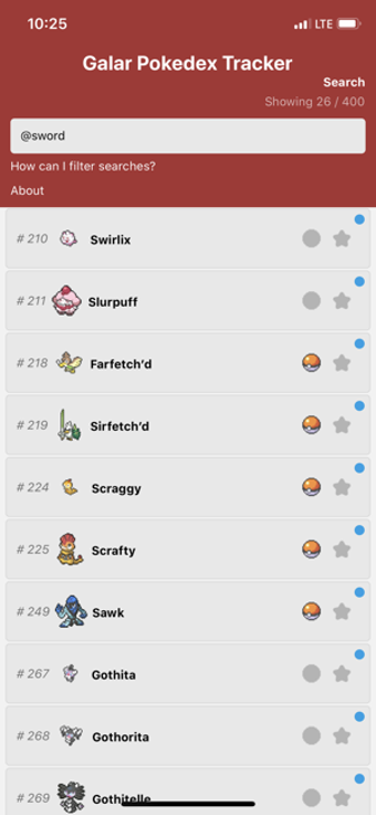 Image 2 for Galar Pokedex Tracker