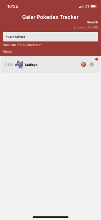 Image 0 for Galar Pokedex Tracker