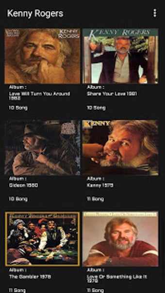 Imagen 0 para Kenny Rogers All Songs, A…