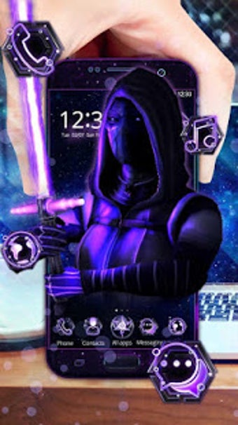 Image 1 for 3D Galaxy Wars Star Theme