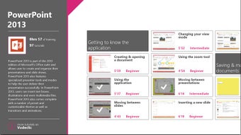 Image 0 for PowerPoint 2013 Training …