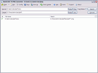 Imagen 0 para Batch Word to PNG Convert…