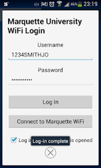 Image 1 for Marquette WiFi Login