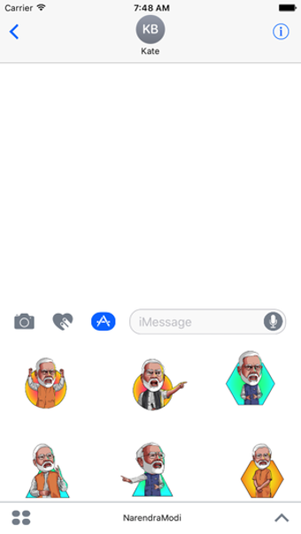 Image 0 for Narendra Modi Stickers