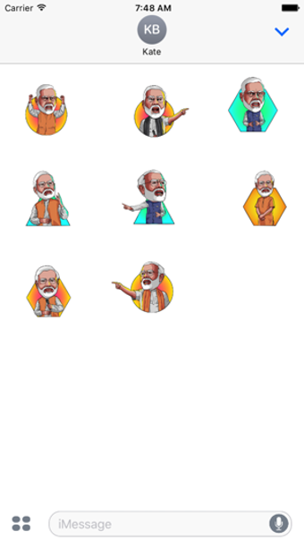 Image 1 for Narendra Modi Stickers