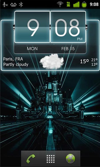 Imagen 3 para 3D Flip Clock Theme Pack …
