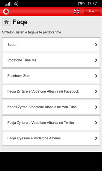 Imagen 1 para My Vodafone AL for Window…