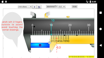 Image 1 for Vernier Caliper Simulator…