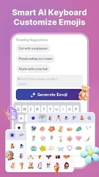 Image 0 for AI Emojis: Face Emoji Key…