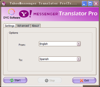Image 0 for YahooMessenger Translator…