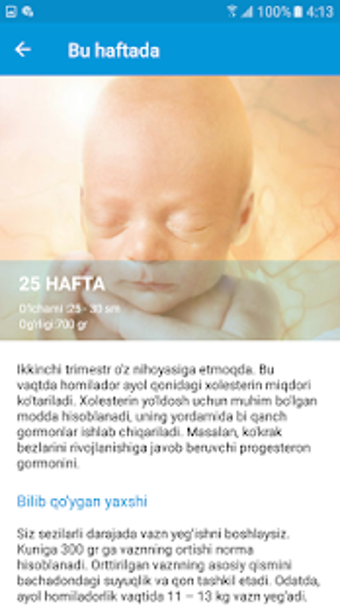 Image 2 for Homiladorlik davri
