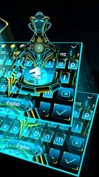 Imagen 2 para 3D Iron Man Keyboard Them…
