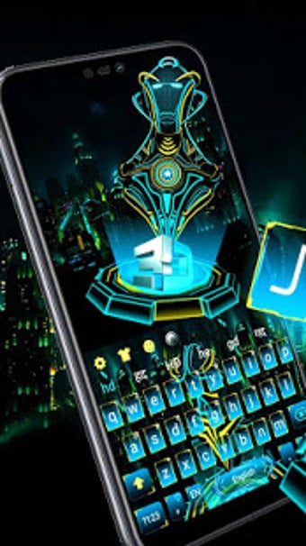 Imagen 0 para 3D Iron Man Keyboard Them…