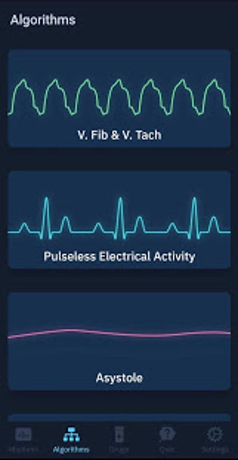 Image 1 for ACLS Rhythms and Quiz