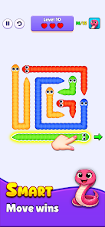 Image 0 for Snake Move : Puzzle Chall…