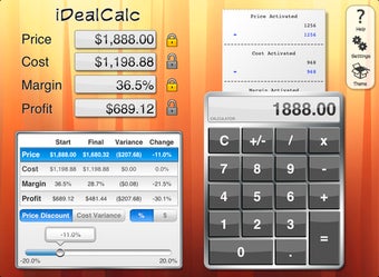 Image 3 for iDealCalc HD - Margin & M…