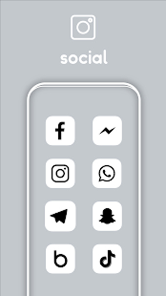 Imagen 3 para iOS 14 White - Icon Pack