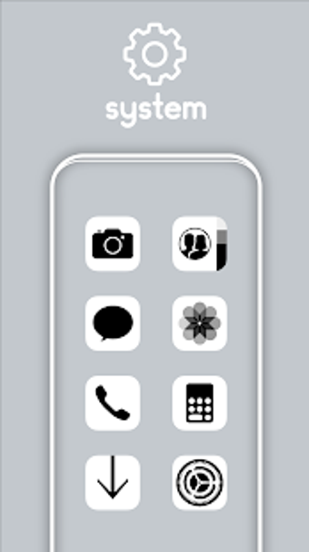 Image 1 for iOS 14 White - Icon Pack