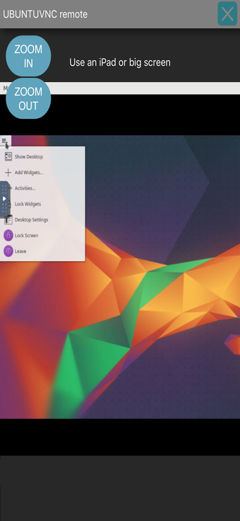 Imagen 1 para UbuntuOW connection VNC