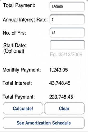 Image 0 for Easy Loan Calculator