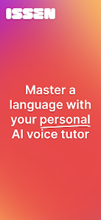 Image 0 for ISSEN: Language Voice Tut…