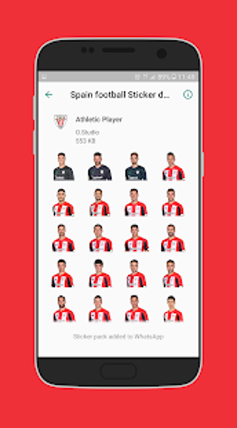 Imagen 1 para Spain Football : WASticke…